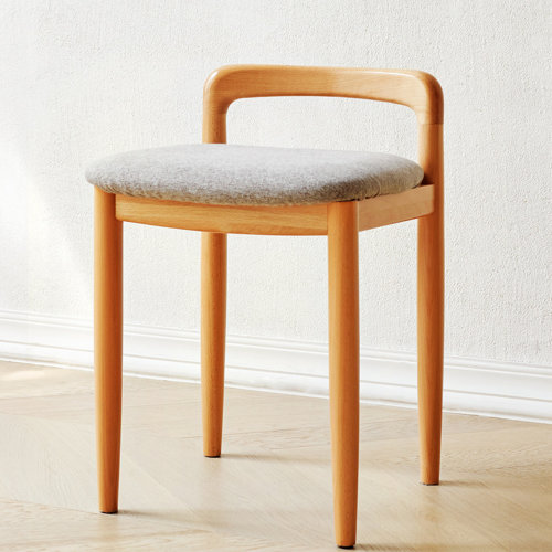 Wrought Studio Emmadell Bench, Cute Stool, Janpanese Chair, Accent